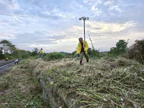 玉川ライオンズクラブ泉郷駅清掃20251018