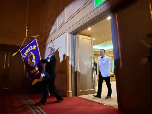 ライオンズクラブ332複合地区年次大会_大会会長・ガバナー協議会議長入場